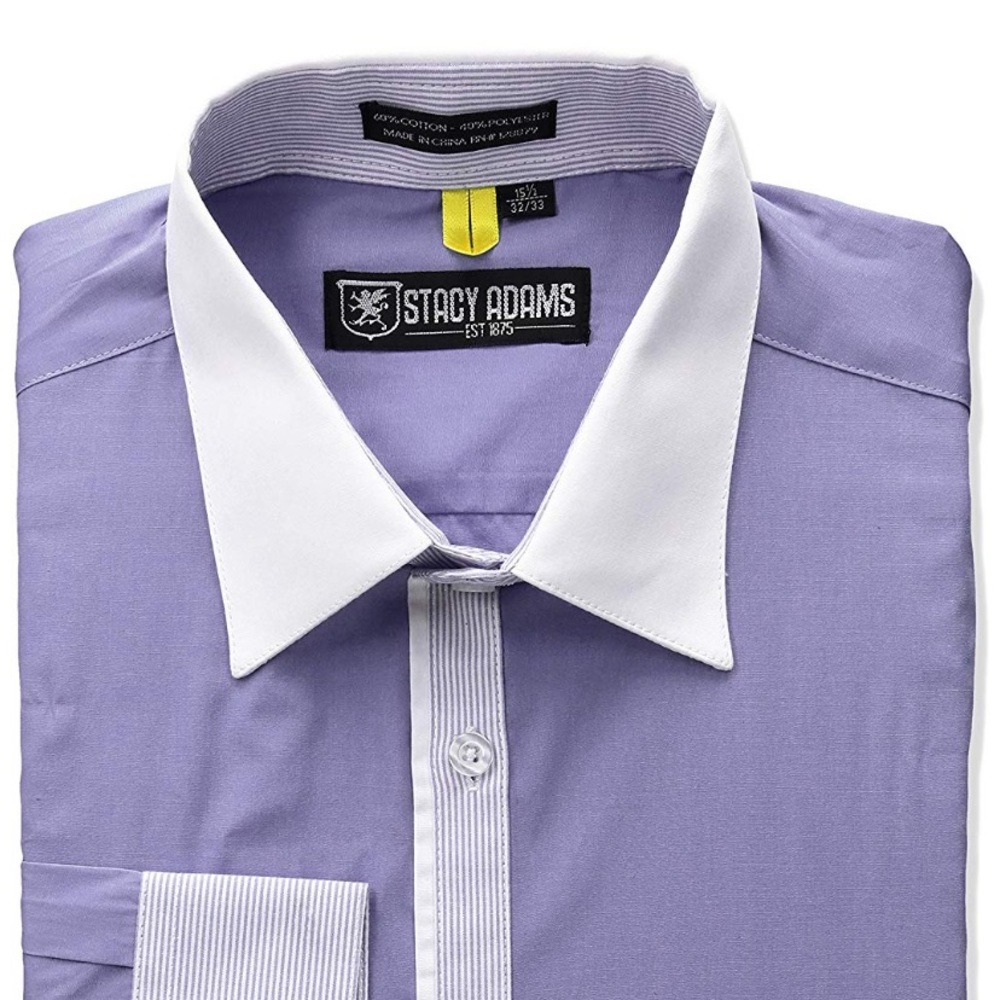 Set Of 4 NWT Stacy Adams Mens Dress Shirts